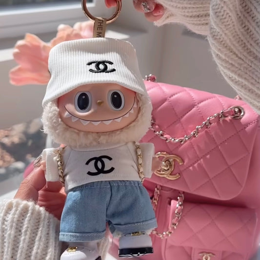 Cream White Sweet-Cool Outfit